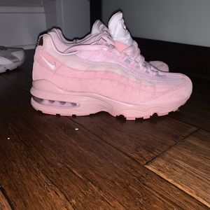 nike 95 baby pink